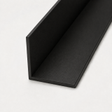 Cornier din aluminiu cu laturi egale - negru