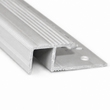 Protectie pentru trepte ceramice - argintiu satinat