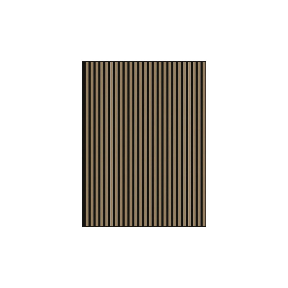 Riflaj decorativ - cupru și negru