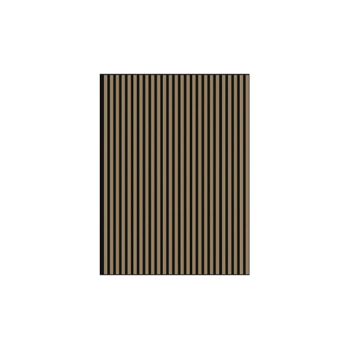 Riflaj decorativ - cupru și negru