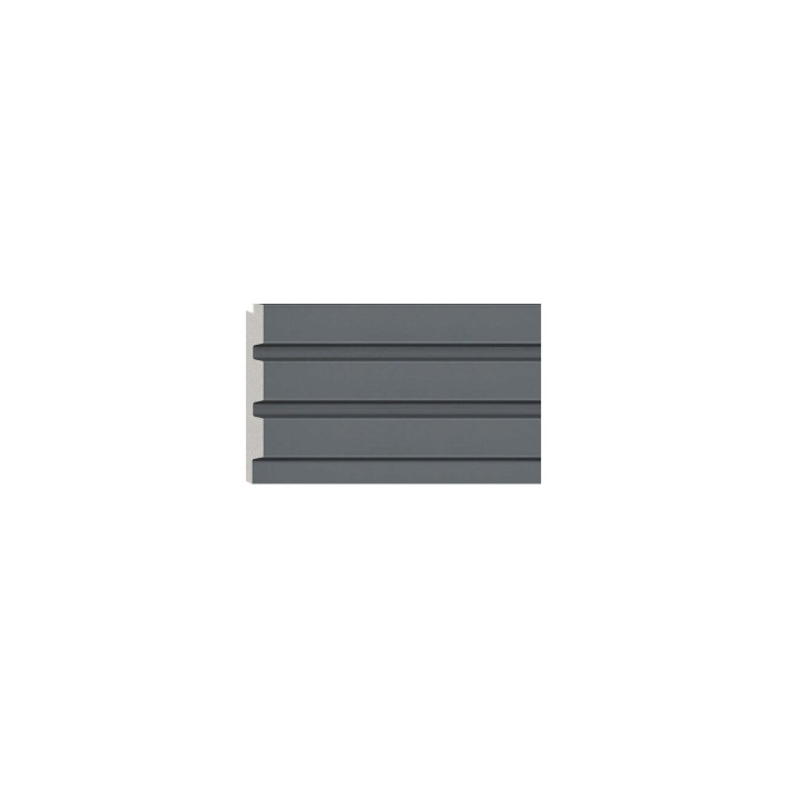 Riflaj decorativ - gri