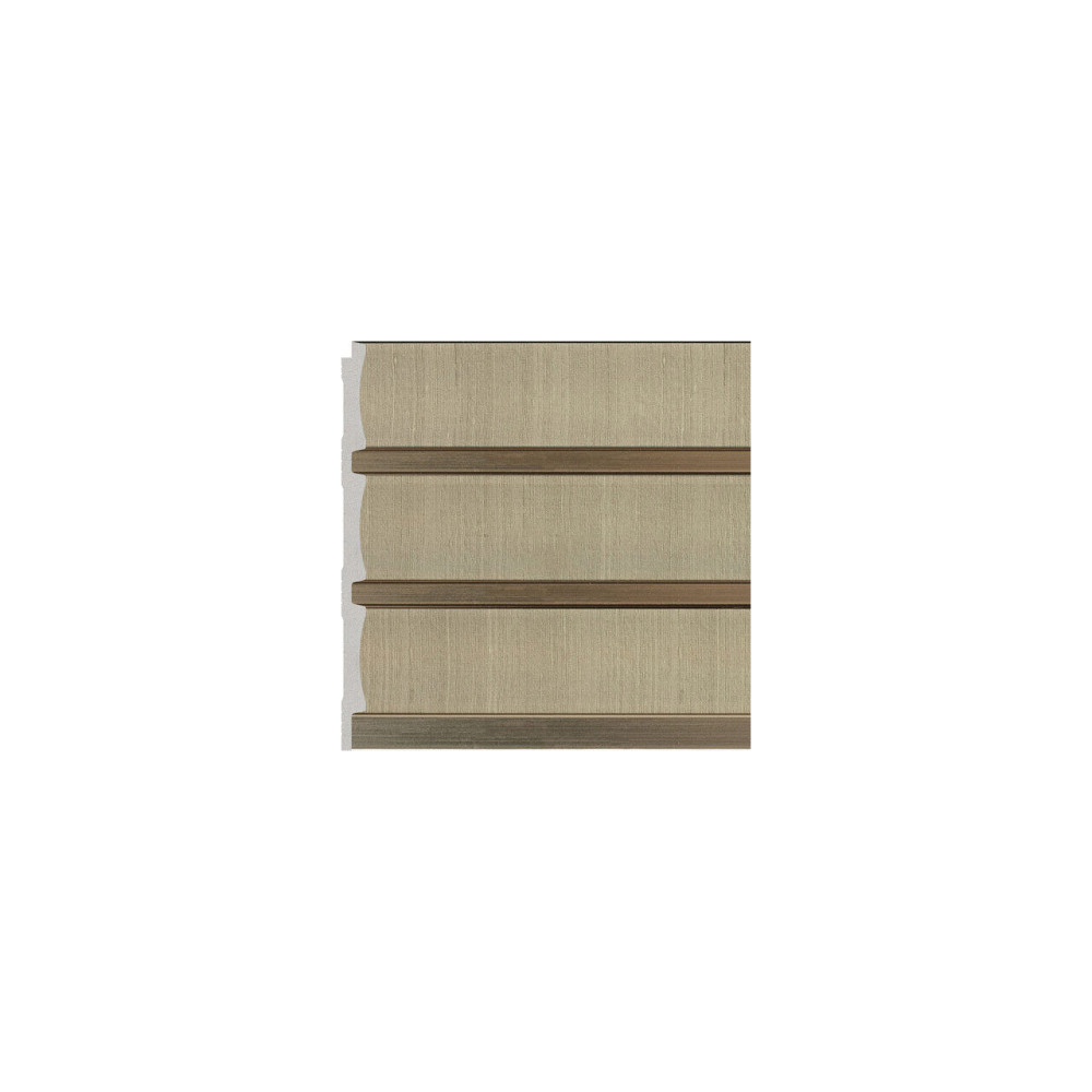 Riflaj decorativ - bej si auriu