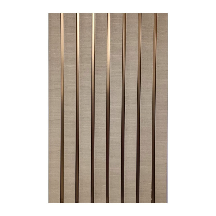 Riflaj decorativ - bej si auriu