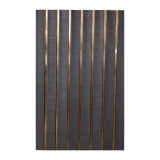 Riflaj decorativ - antracit si auriu