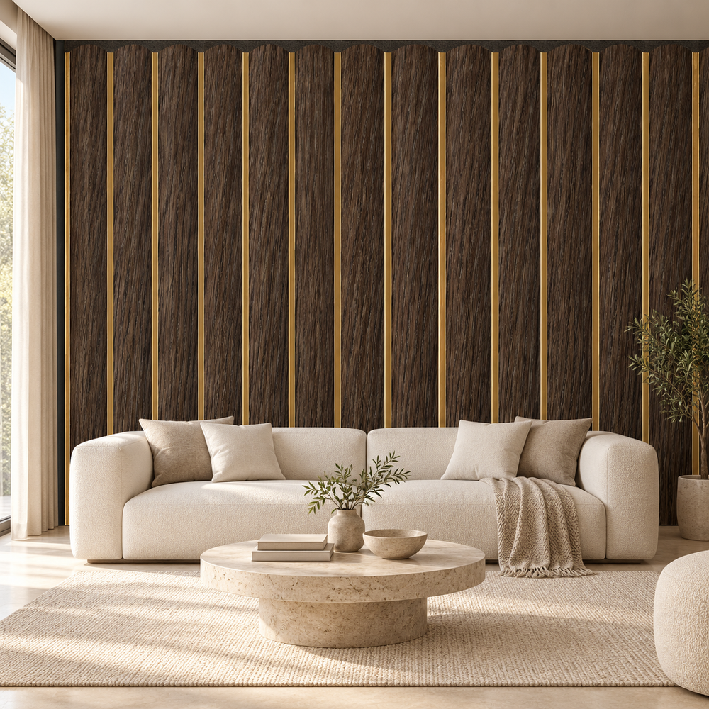 Riflaj decorativ - stejar