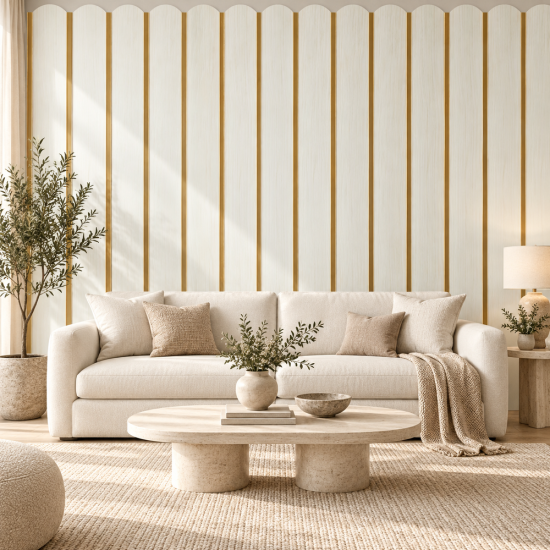 Riflaj decorativ - stejar