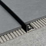 Profil din inox compensare dus - negru